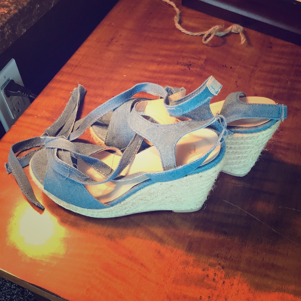 Bellamarie Blue Heels